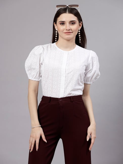 Style Quotient White Cotton Regular Fit Shirt-picture-27