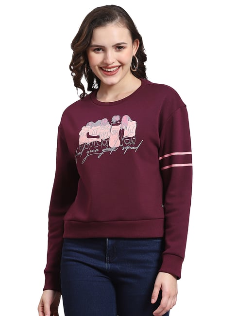 Monte Carlo Wine Graphic Print Sweatshirt-picture-48