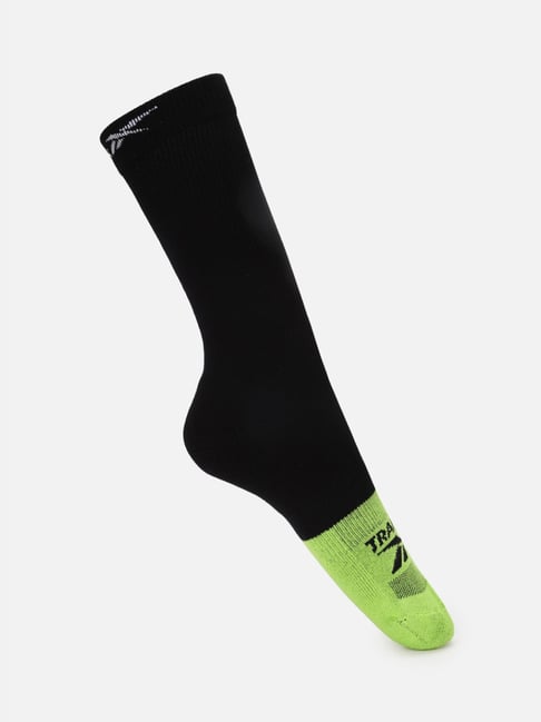 Reebok Black Cotton Regular Fit Logo Printed Socks-picture-30