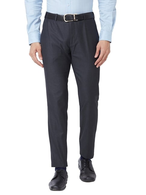 Raymond Black Slim Fit Trousers