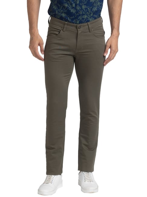 COLORPLUS Regular Fit Men Brown Trousers - Buy COLORPLUS Regular Fit Men  Brown Trousers Online at Best Prices in India | Flipkart.com
