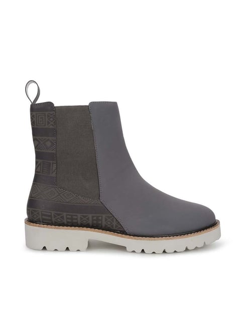 Buy Yoho Women's Grey Chelsea Boots for Women at Best Price Tata