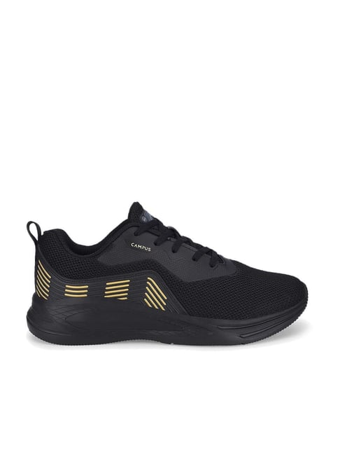 Campus Men's IVAN Black Running Shoes-picture-13