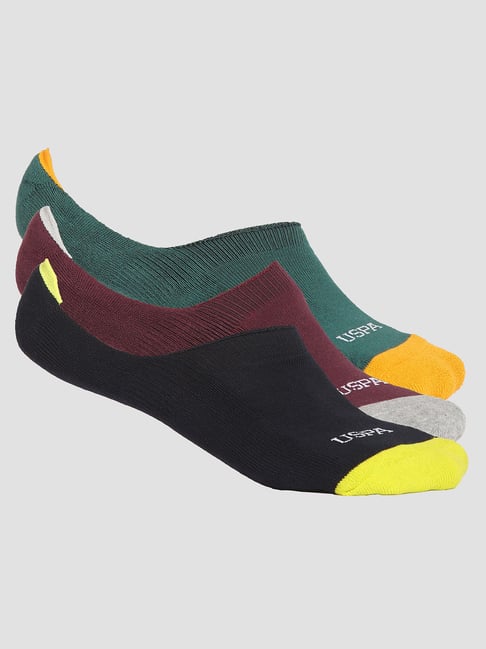 U.S. Polo Assn. Multicolor Socks - Pack of 3-picture-32