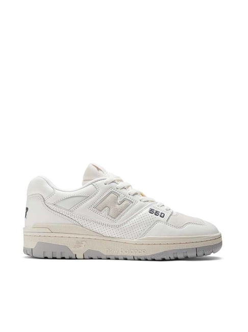 New Balance Men's 550 White Casual Sneakers