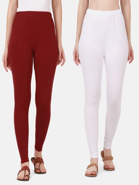 Adidas X Ivy Park Seamless High-Waist Tights - Puffer Reds