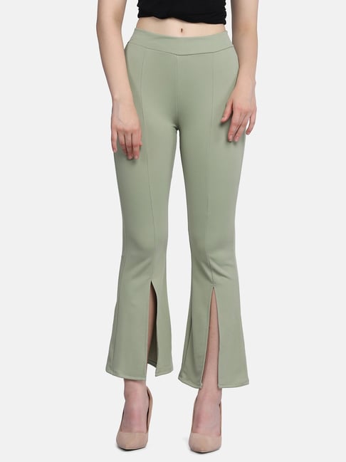 Amazingfashion Jeans for Women, Urban Casual Cropped Trousers Straight-leg  Pants High Waist Denim Trousers - Walmart.com