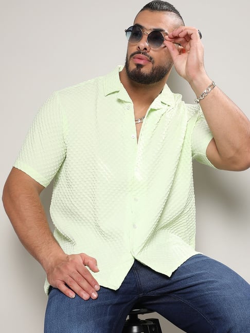 Plus size lime green shirt best sale