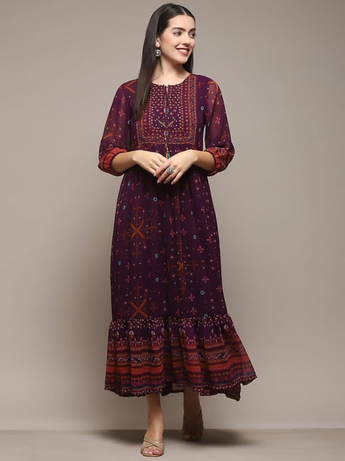 Biba purple dress hotsell