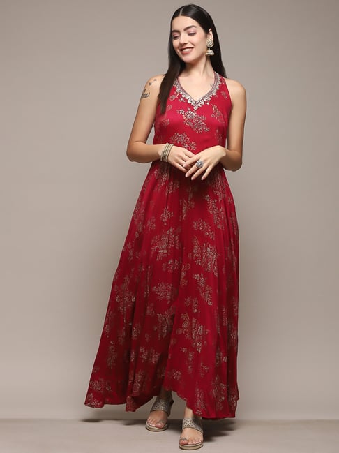red biba dress Red Dress Biba Dresses Images Buy Red Satin Solid Kaftan-Style Kurta Set  Online At Biba