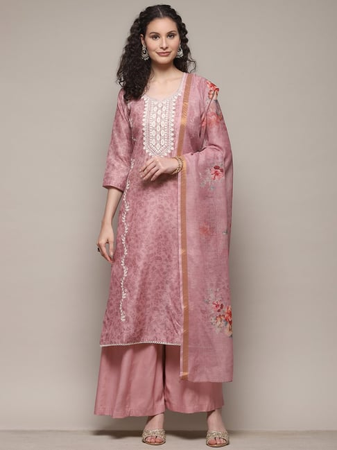 Buy Cream Dress Material for Women by BIBA Online | Ajio.com