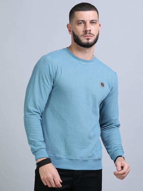 Bushirt Blue Regular Fit Sweatshirt-picture-28