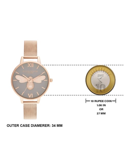 Buy Olivia Burton OB16FB10 Lucky Bee Analog Watch for Women Online