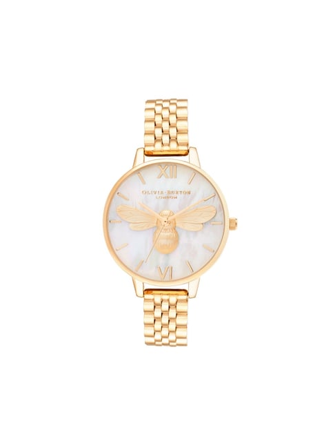 Amazon.com: Hannah Martin 3D Gold Bee Embossed Dial Women Watch Rose Gold  Stainless Steel Mesh Band Ladies Watch,Japanese Quartz, Giftable Packing  for Women Girl : Clothing, Shoes & Jewelry