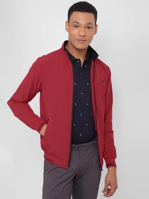 Allen solly red jacket best sale