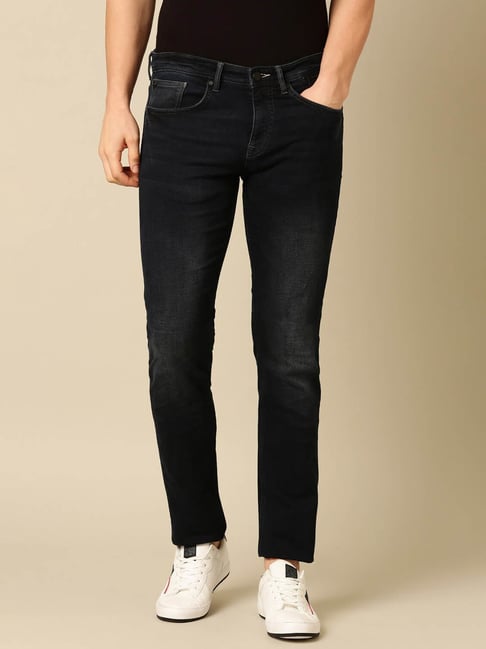 Buy Allen Solly Denim Black Slim Fit Jeans for Mens Online @ Tata CLiQ