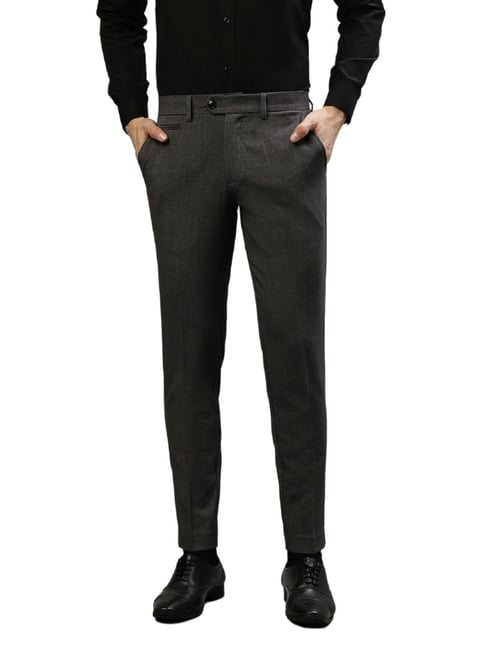Lindbergh Grey Slim Fit Trousers-picture-25
