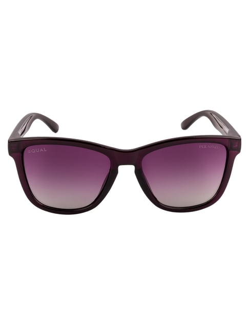 Buy PURPLE RECTANGULAR WAYFARER SUNGLASSES for Women Online in India