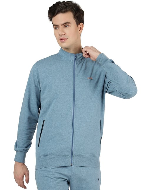 Jadeblue Blue Cotton Slim Fit Sweatshirt-picture-21