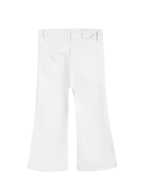 PacSun Off White Lace-Up Low Rise Bootcut Jeans | PacSun