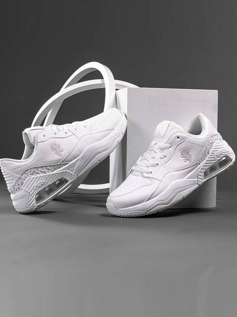 Red Tape Women's Solid White Sneakers