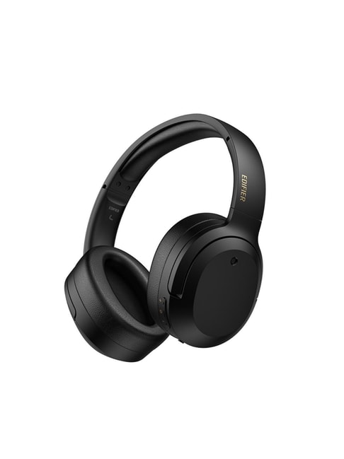 Edifier W820NB Plus Over Ear Wireless Headphones with Hybrid Active Noise Cancelling (Black)