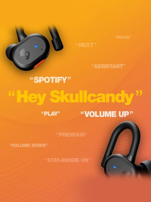 Skullcandy Push Active In Ear BT Earbuds with 44 Hr Total Battery