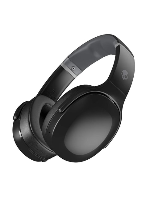 Skullcandy Crusher Evo Over-Ear Wireless Bluetooth Headphones with 40Hr Battery Life (Black)