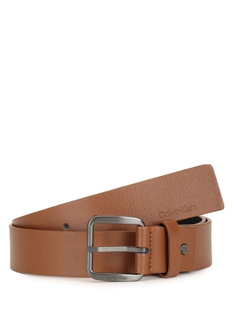 Ohm Copper Buckle | Brown Leather Waist Belt – Obscure Belts