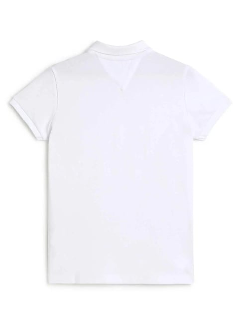 Tommy hilfiger plain 2025 white t shirt