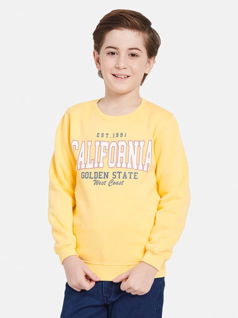 Octave yellow sweatshirt online