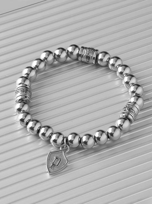 Police Silver Bracelet for Men - PEJGB2008521 : Amazon.in: Jewellery