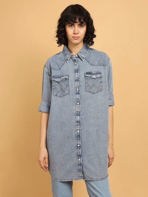 Oversize Long Denim Shirt | Ralph Lauren