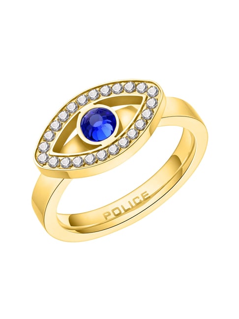 Police Blue Ring for Women