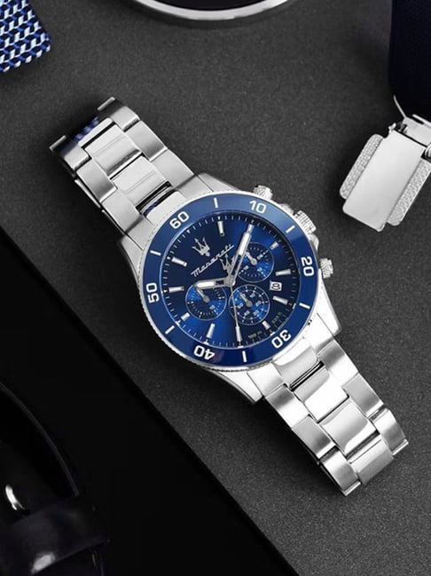 Cartier Skeleton Rainbow Sapphire Diamond Stainless Steel White Gold Plated  Men Watch at Rs 120000 | Mens Wrist Watch in Surat | ID: 2852166645555