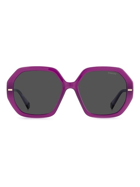 Polaroid Purple Geometric Sunglasses for Women-picture-42