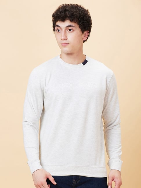 Fashion Grey Sweatshirt Gray Sweatshirt Outfit Men White
