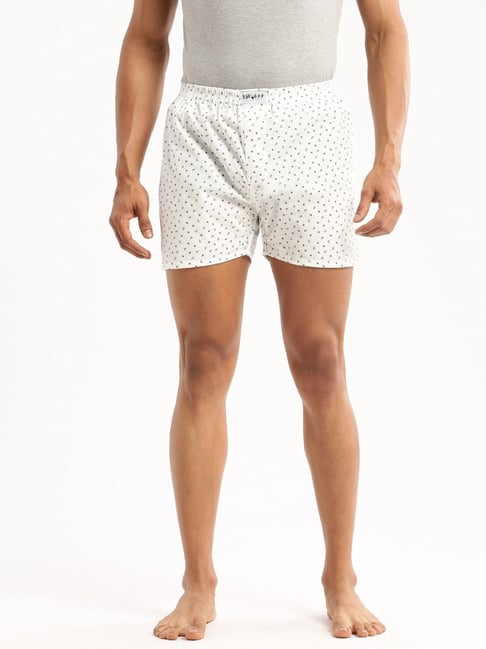 showoffff SHOWOFF White Slim Fit Printed Boxers-picture-10