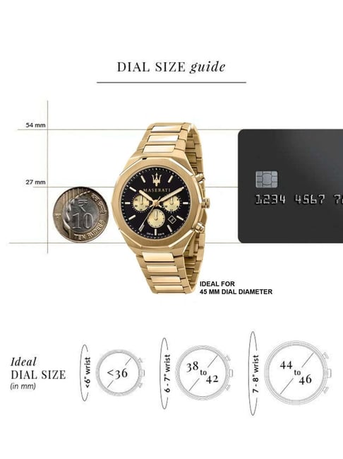Buy Maserati R8873642001 Sfida Chronograph Watch for Men at Best