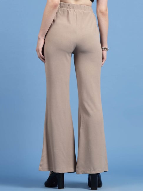 Women's High Waist Formal Stretchable Relaxed Parallel Trouser Pants - 694  - EFab Enterprises at Rs 749.00, New Delhi | ID: 2852228874948