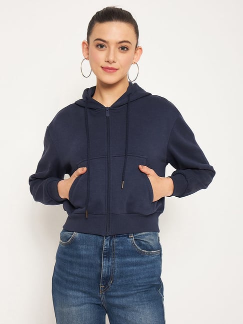 MADAME Navy Regular Fit Sweatshirt-picture-18