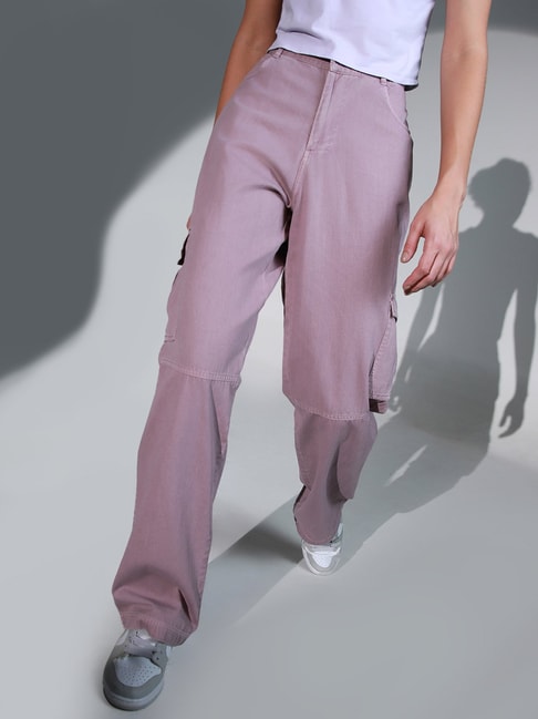 Buy Khaki Trousers & Pants for Men by Hubberholme Online | Ajio.com