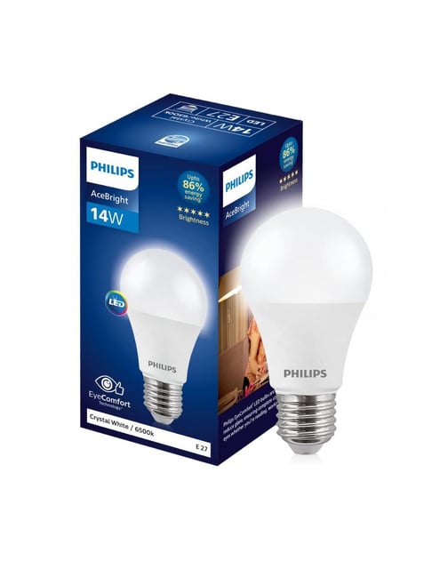 Philips 14 Watt E27 AceBright High Wattage LED Light Bulb for Home