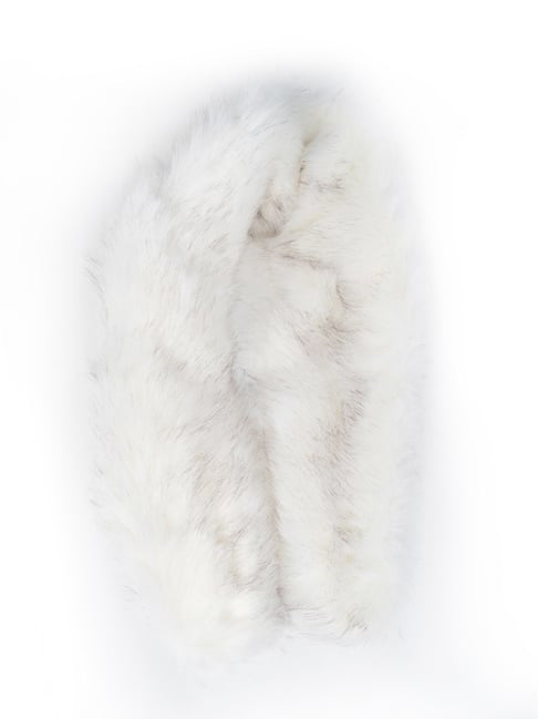 Buy Kazo White Fur Scarf at Best Price @ Tata CLiQ