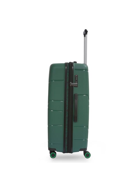 Buy United Colors of Benetton Moonstone Green Trolley Bag - 78 Cm