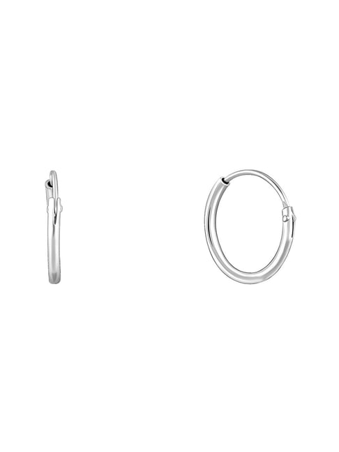Buy GIVA Sterling Silver Playful HippoHoop Earrings for Kids