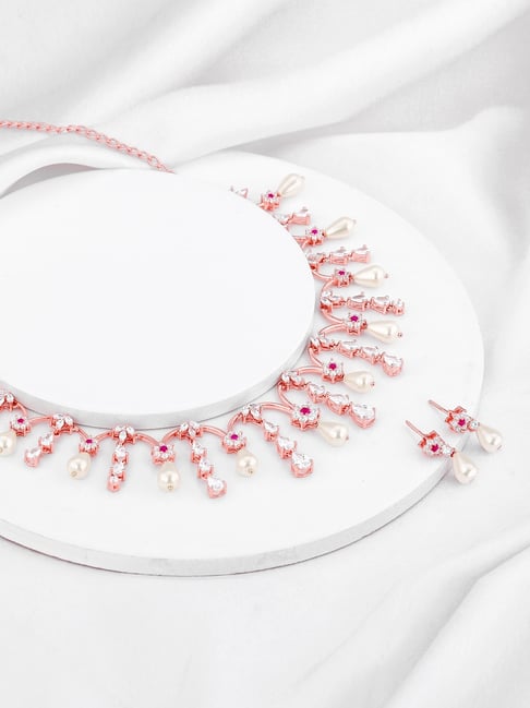 Rolling with the BRUNCHES - Pink Pearl Necklace-Paparazzi | The Sassy  Sparkle