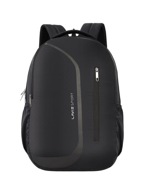 Buy Lavie Sport Zolt Black Polyester Printed Laptop Backpack