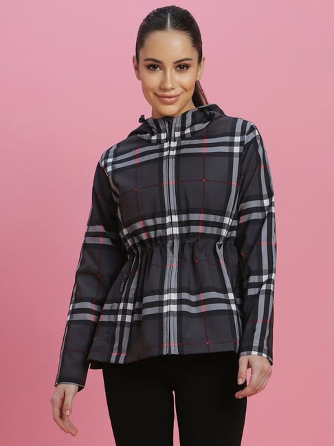 Buy Forever 21 Grey Chequered Jacket for Women Online Tata CLiQ