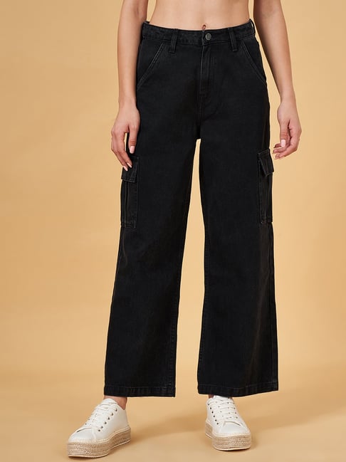 YU by Pantaloons Black Mid Rise Jeans-picture-33